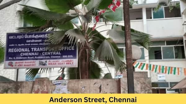 Anderson Street, Chennai: History, Location, Famous For